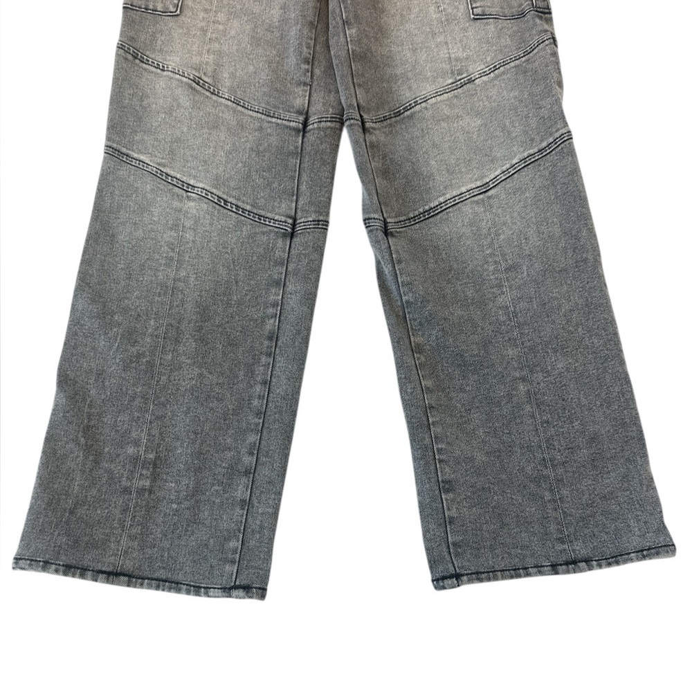 L’Agence Brooklyn High Waist Wide Leg Utility Jeans - Picture 7 of 12